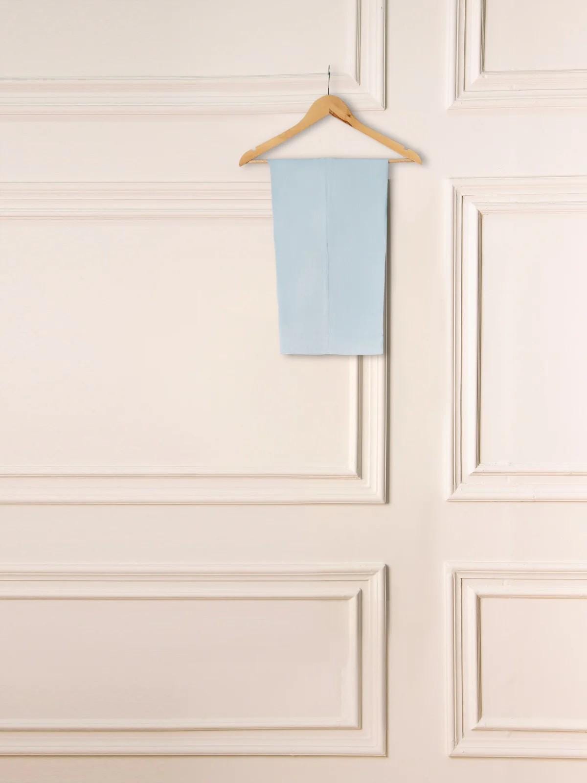 Agha noor 2 Piece - Pure Organza Embroidered Suit (Size - Large)