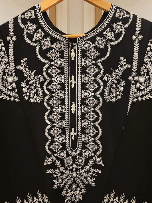 Aghanoor 2 piece - Cambric Embroidered Suit