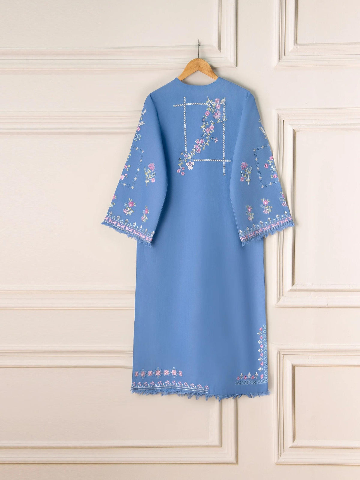 Agha Noor 2 piece - Embroidered Khaddar Suit