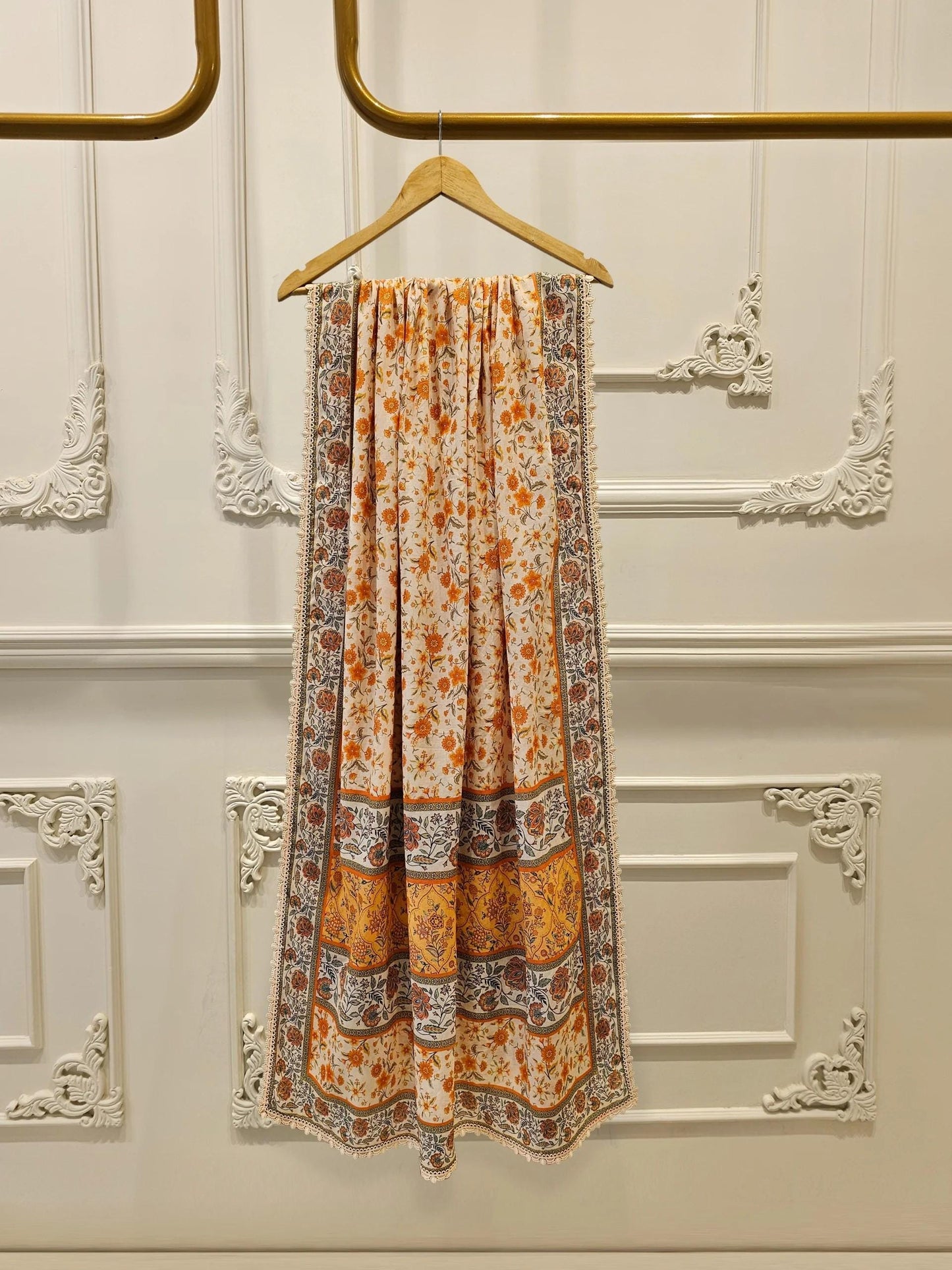 Aghanoor 2 piece - Digital Printed Lawn Suit - India Pakistan Bangladesh Kameez Dupatta