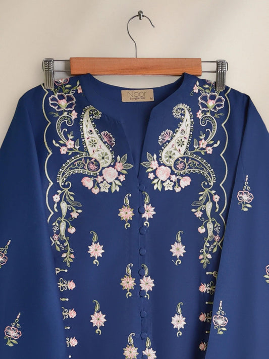 Agha Noor 2 piece - Embroidered Premium Quality Co-ord Set