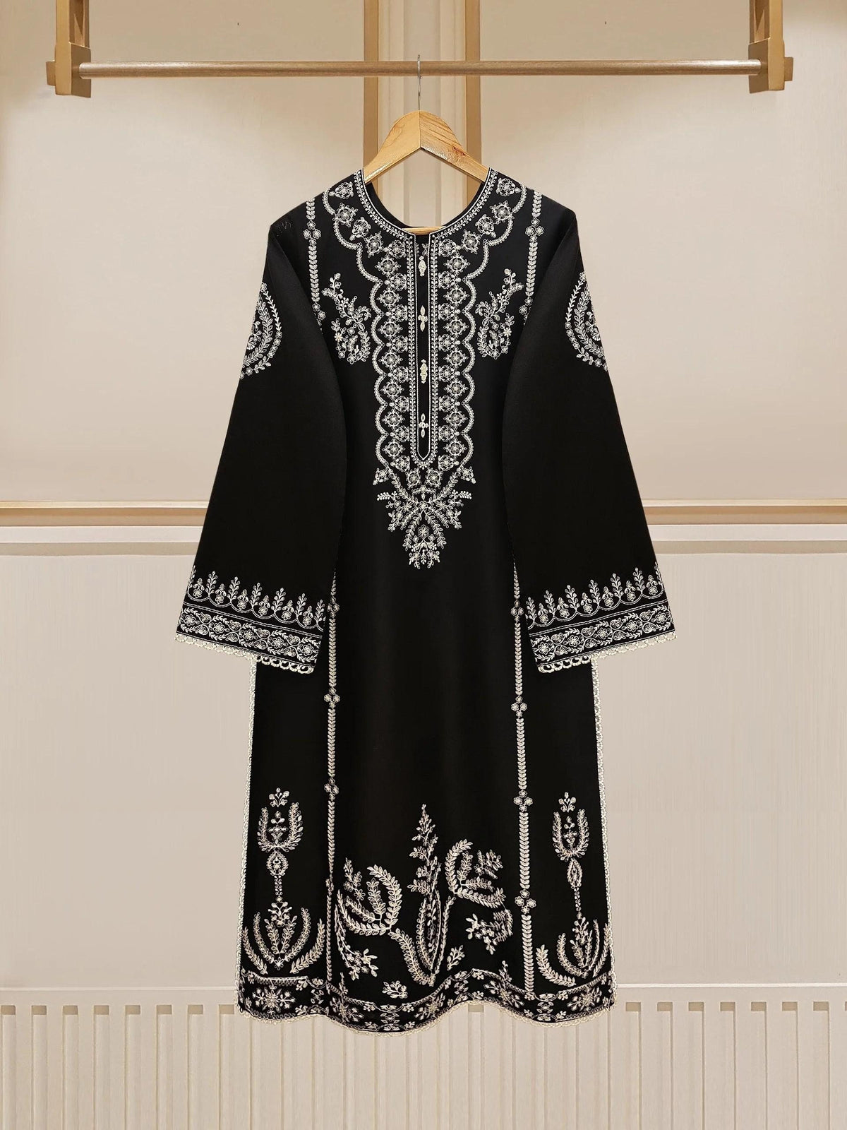 Aghanoor 2 piece - Cambric Embroidered Suit