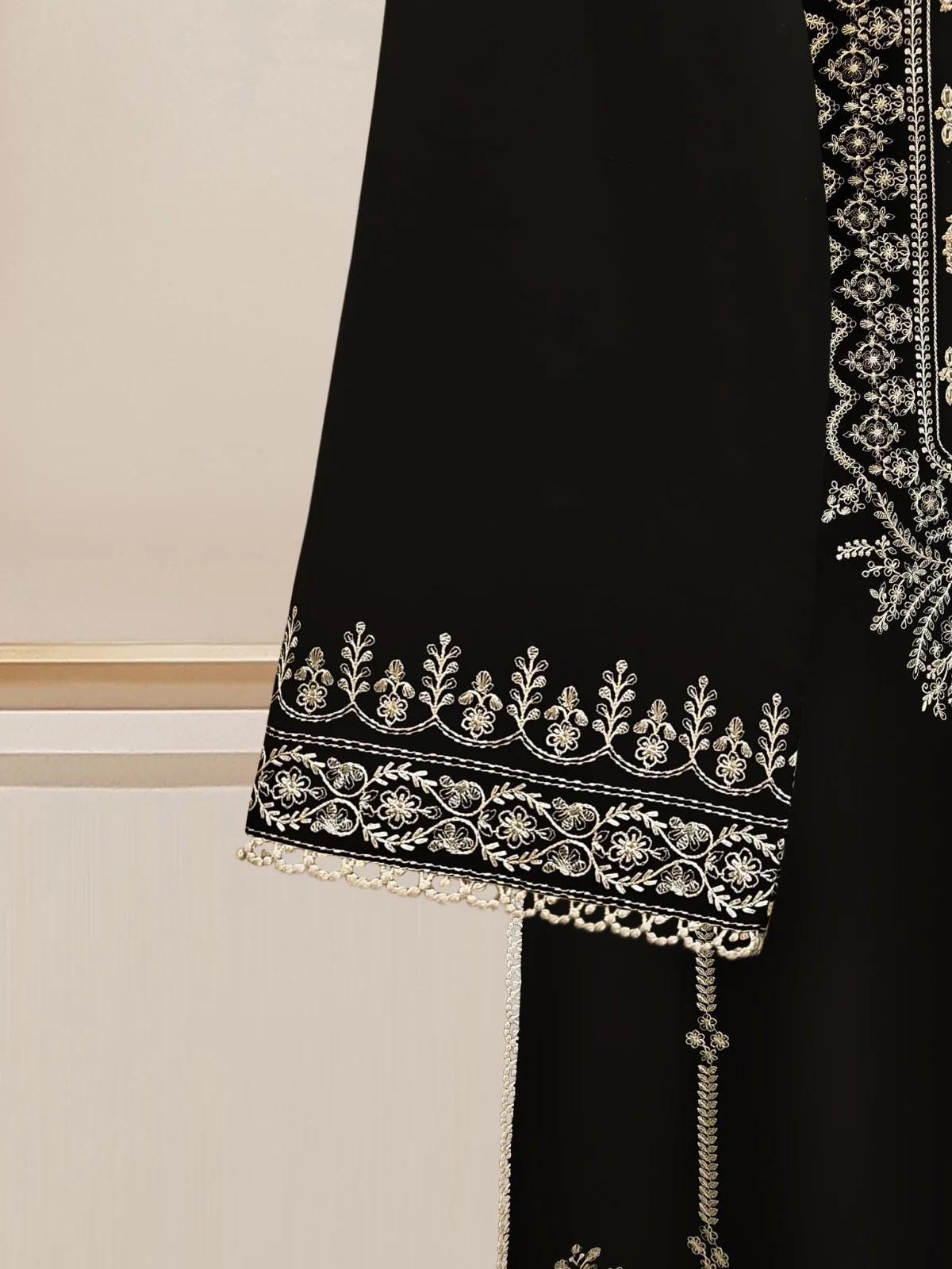 Aghanoor 2 piece - Cambric Embroidered Suit