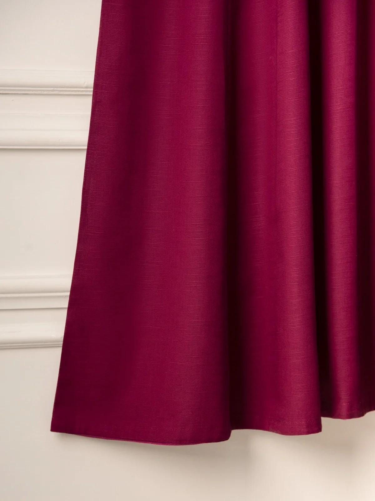 Aghanoor 2 piece - (Size-M, L) Embroidered Khaddar Frock Suit - Purple