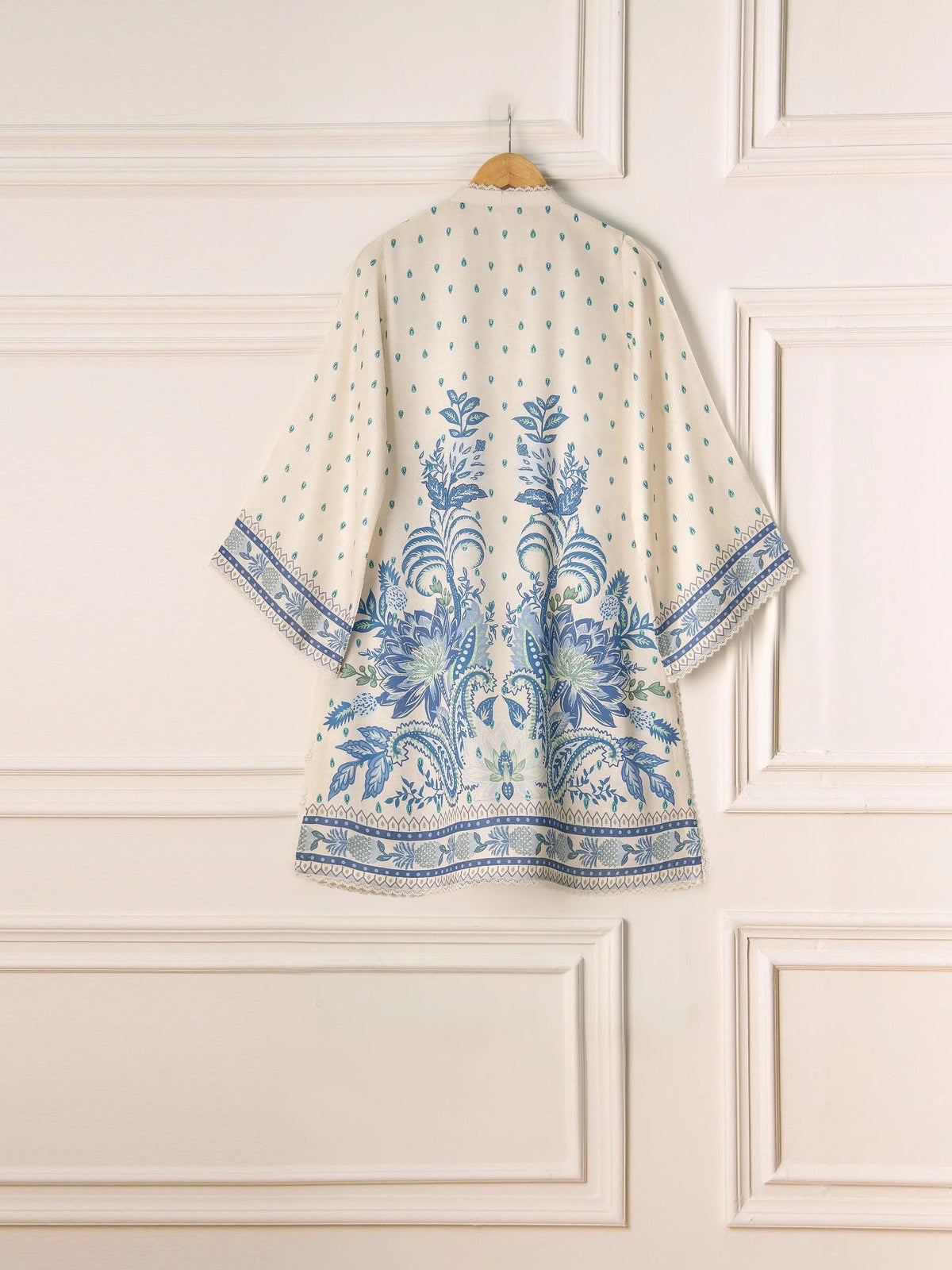 Aghanoor 2 piece - Printed Marina Suit - (Size- L) India Pakistan Bangladesh Shalwar Kameez
