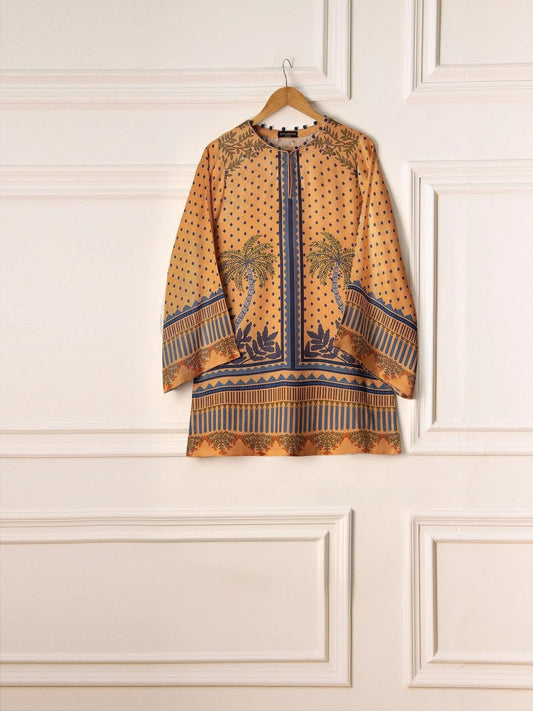 Aghanoor 2 piece - Printed Marina Suit - (Size- L, M) India Pakistan Bangladesh Shalwar Kameez