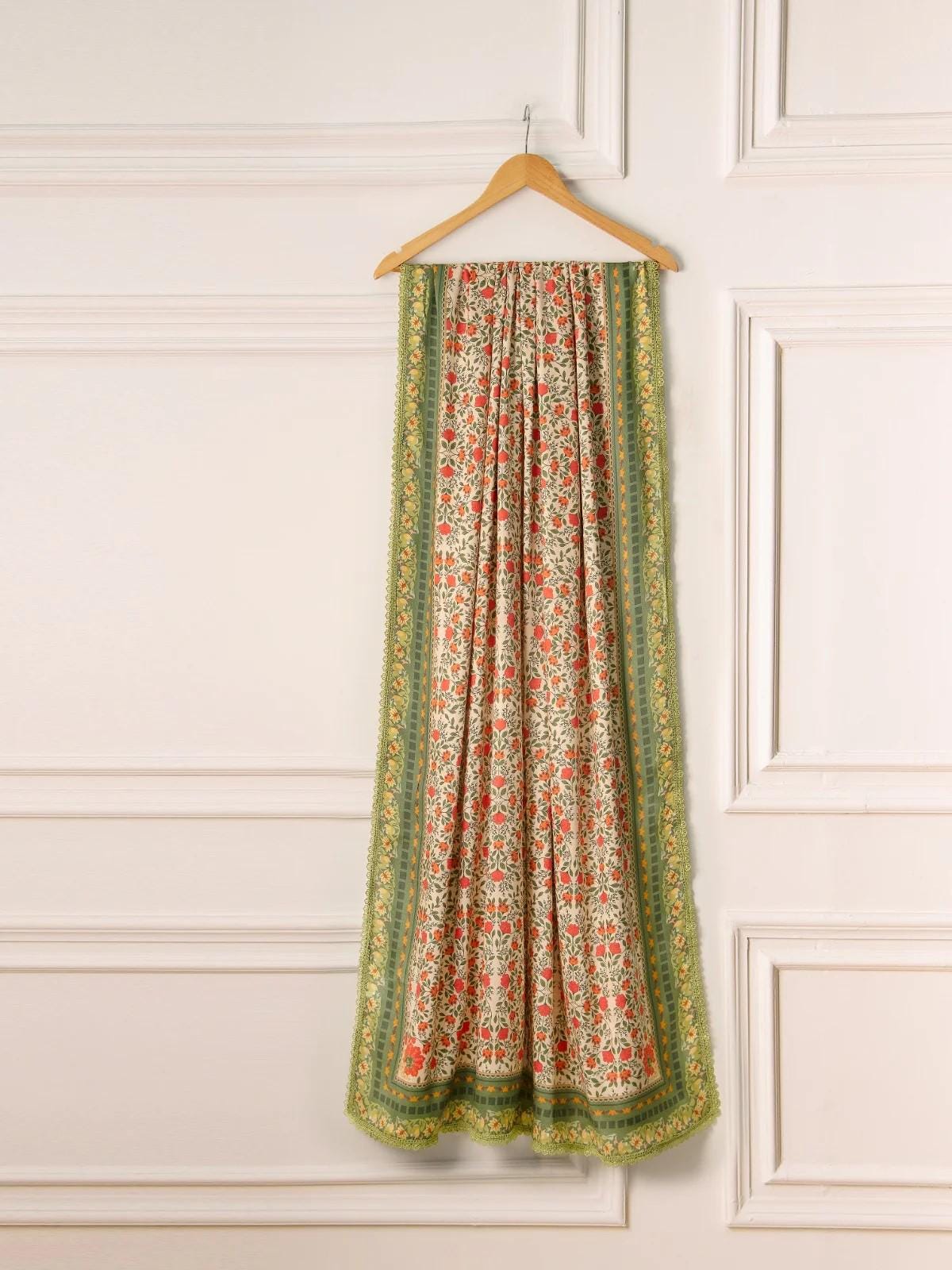 Agha Noor 3 piece - Soft Printed Marina Suit - (Size- M)
