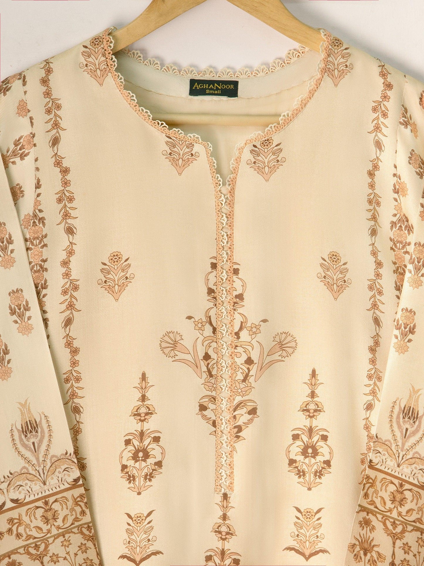 Aghanoor 2 piece - Printed Digital Marina Suit - lined shirt