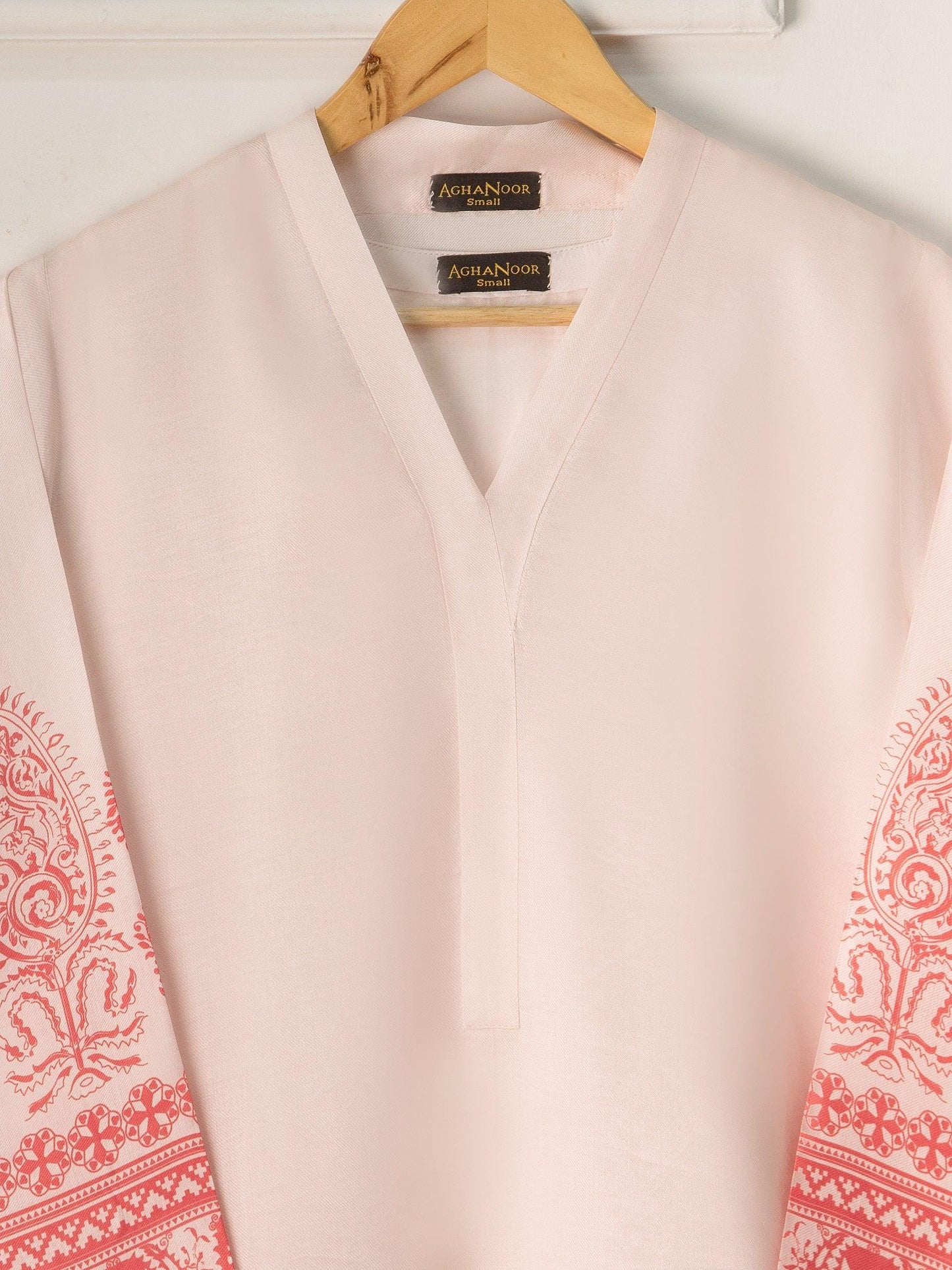 Aghanoor 2 piece - Printed Marina Suit - (Size- L) India Pakistan Bangladesh Shalwar Kameez