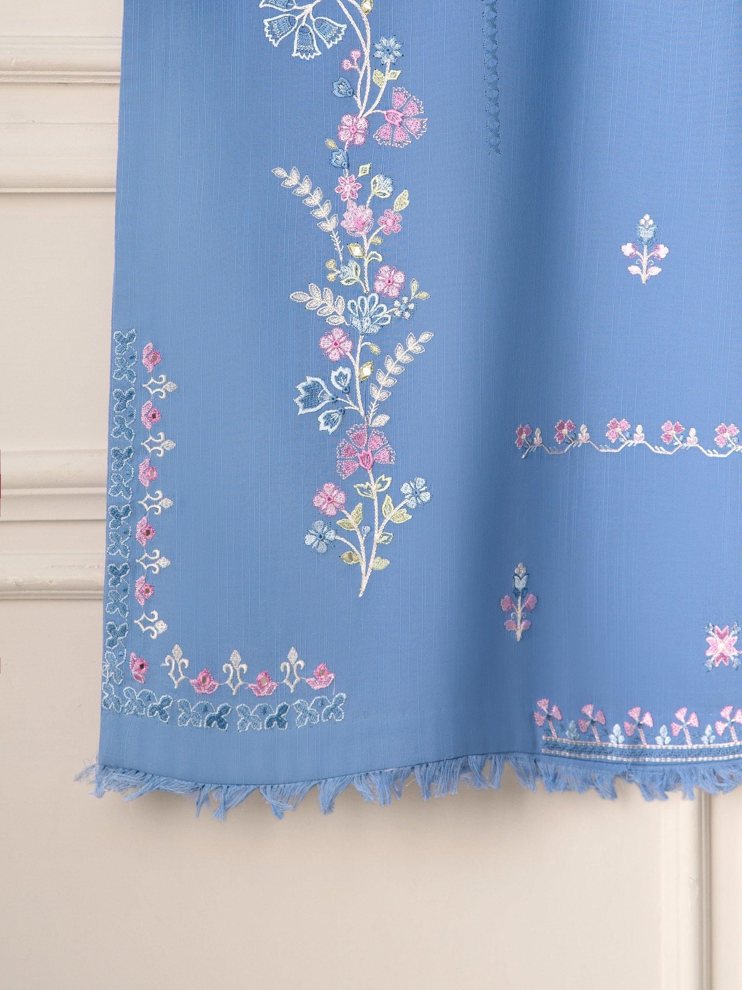 Agha Noor 2 piece - Embroidered Khaddar Suit