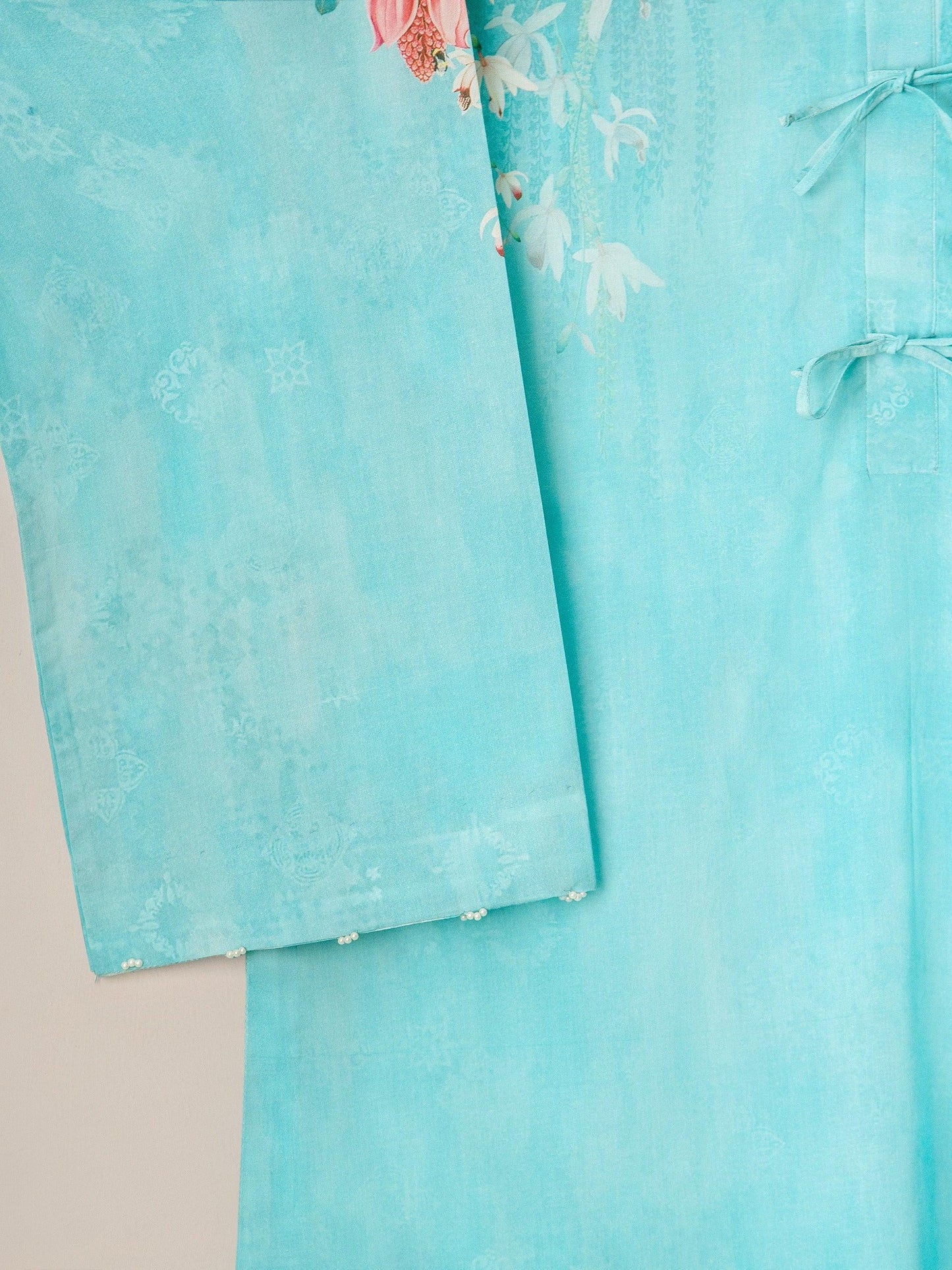 Agha Noor 2 piece - Printed Cotton Suit