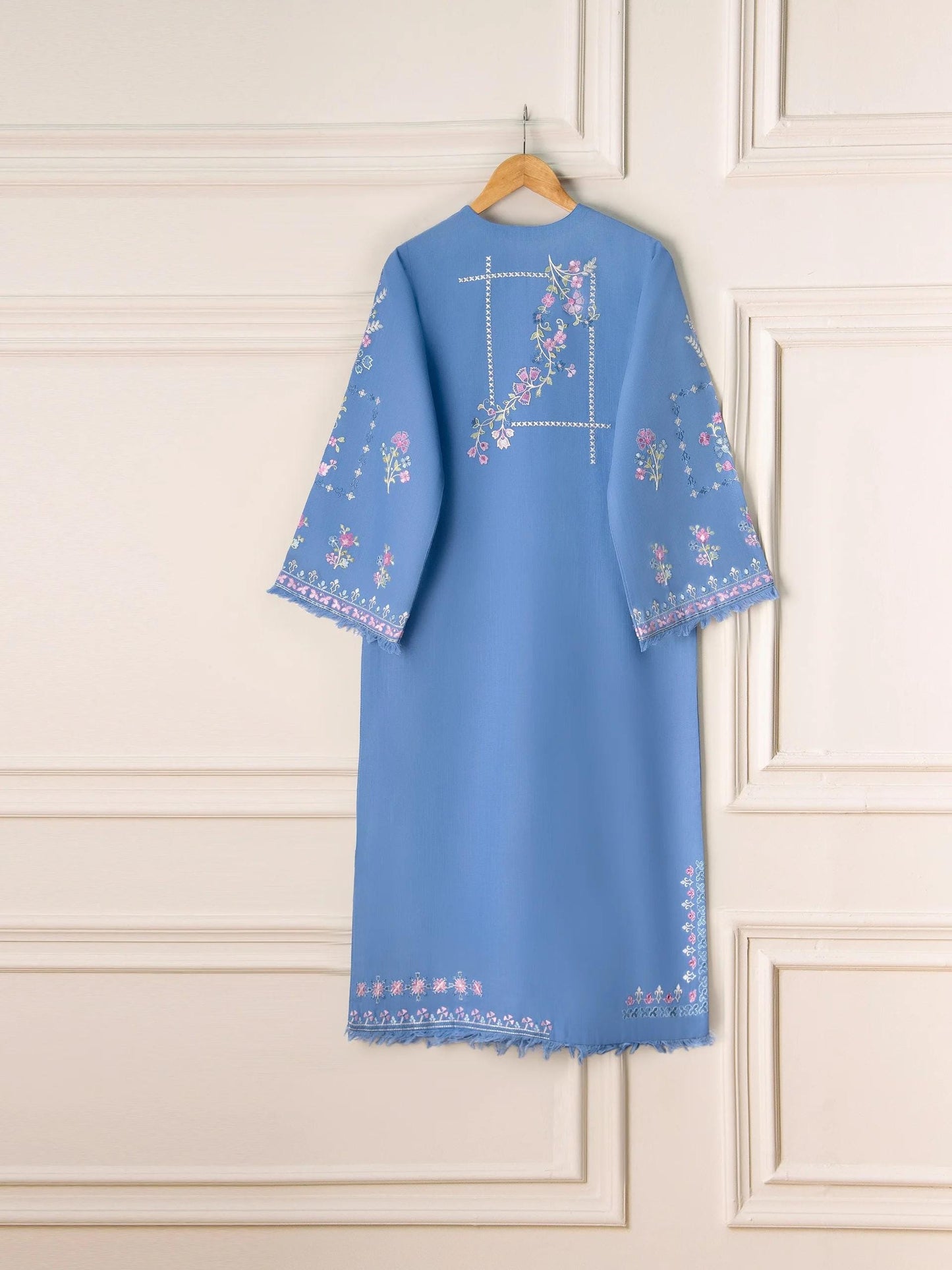 Agha Noor 2 piece - Embroidered Khaddar Suit