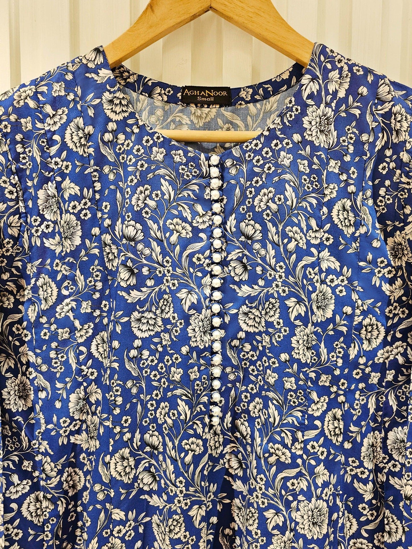 2 Piece Agha Noor Cotton Shalwar Kameez Suit