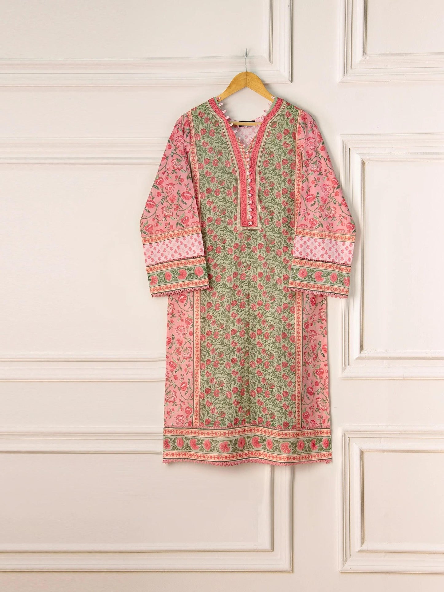 Digital Printed Cambric Shalwar Kameez Suit