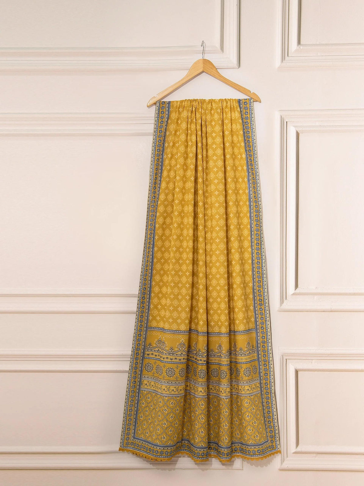 Agha Noor Printed Cambric Suit - Shirt & Dupatta