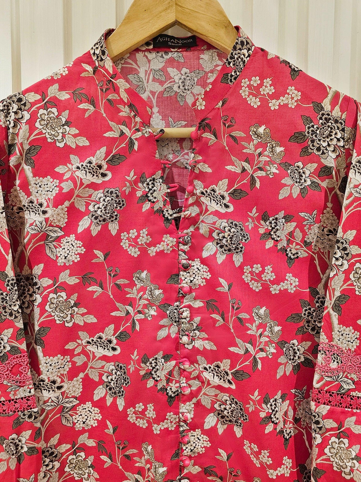 Printed Cotton Shalwar Kameez - Agha Noor