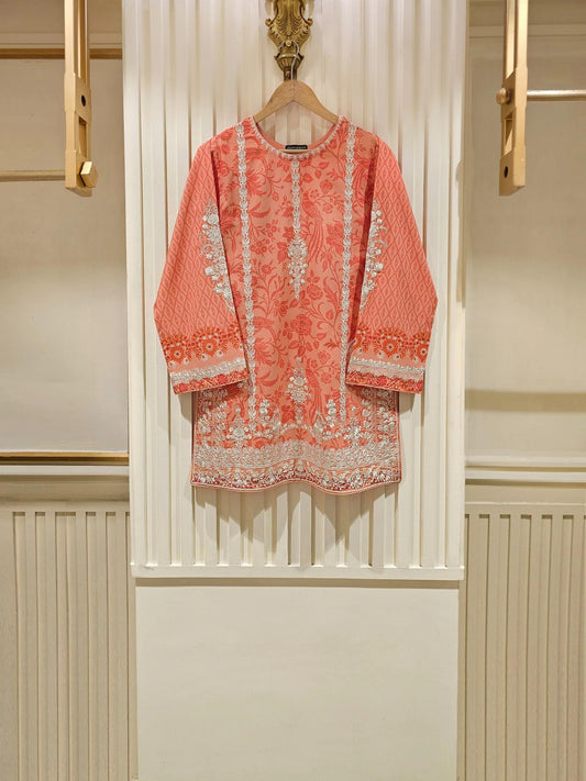 3 Piece Agha Noor Printed Lawn Shalwar Kameez
