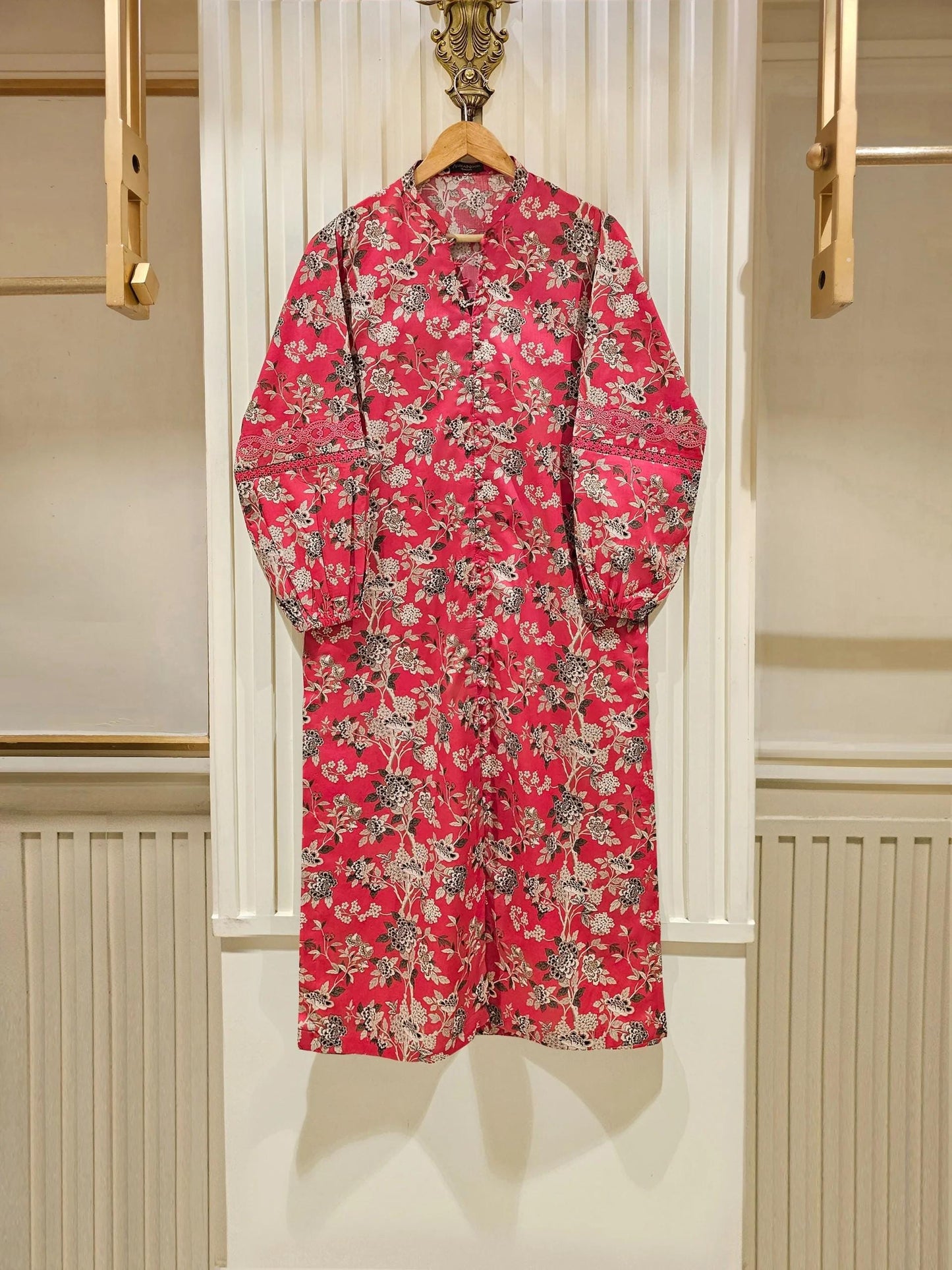 Printed Cotton Shalwar Kameez - Agha Noor