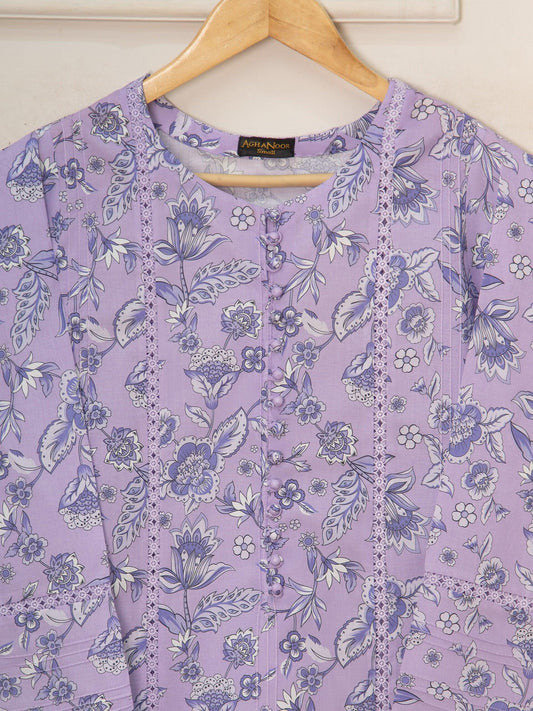 Digital Printed Lawn Shalwar Kameez - India Pakistan Dress