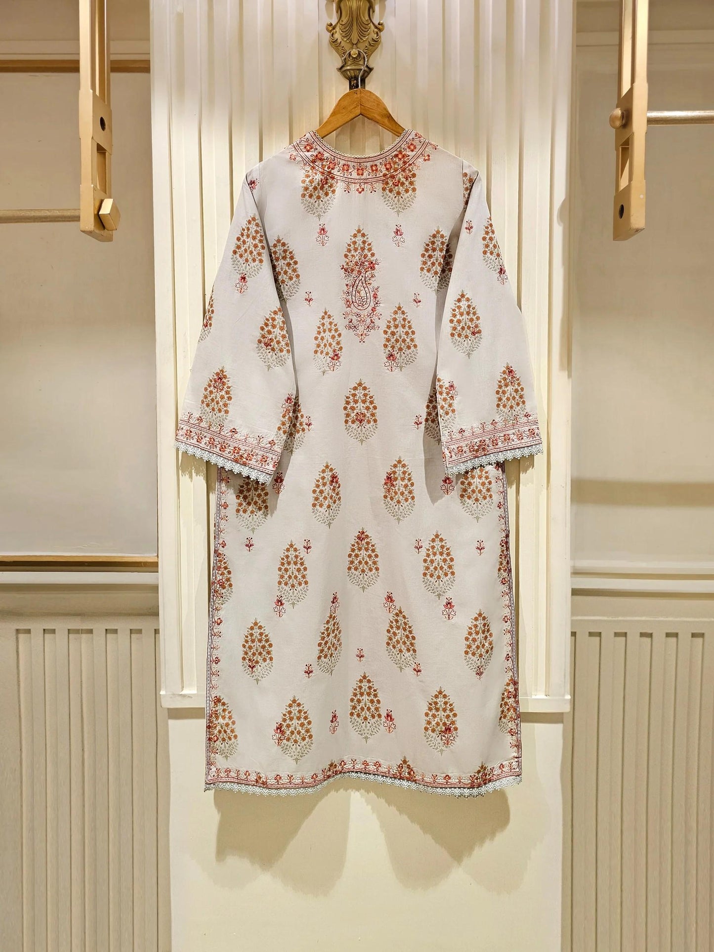 Agha Noor 2 Piece - Printed Lawn Shalwar Kameez Suit