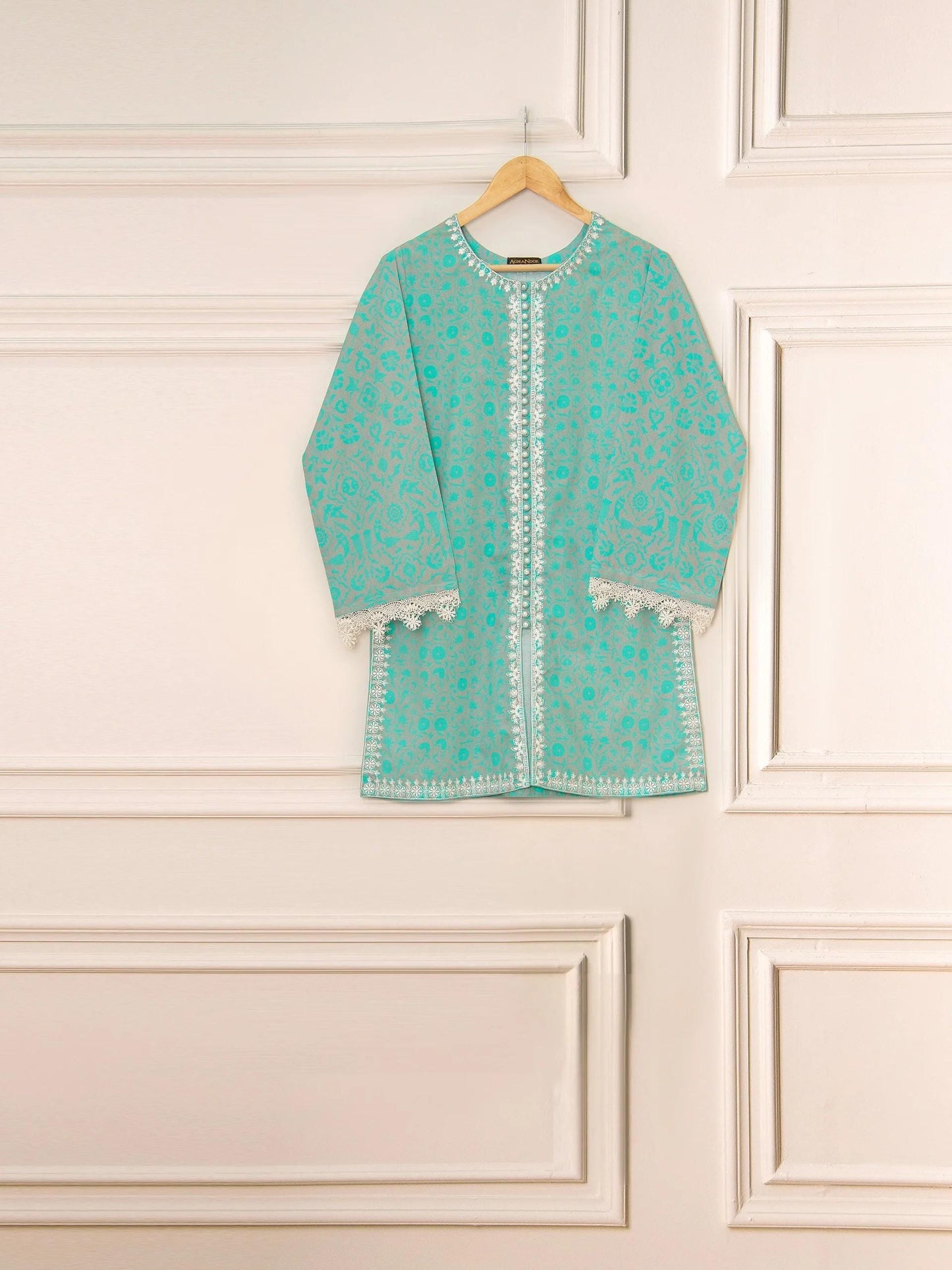 Agha Noor 3 Piece Printed Lawn Suit