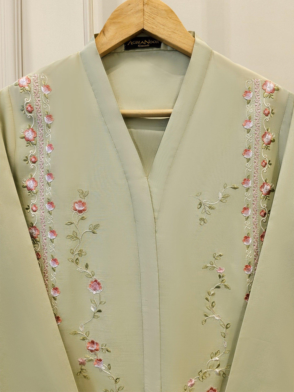 Aghanoor 2 piece - Pure Embroidered Lawn Suit