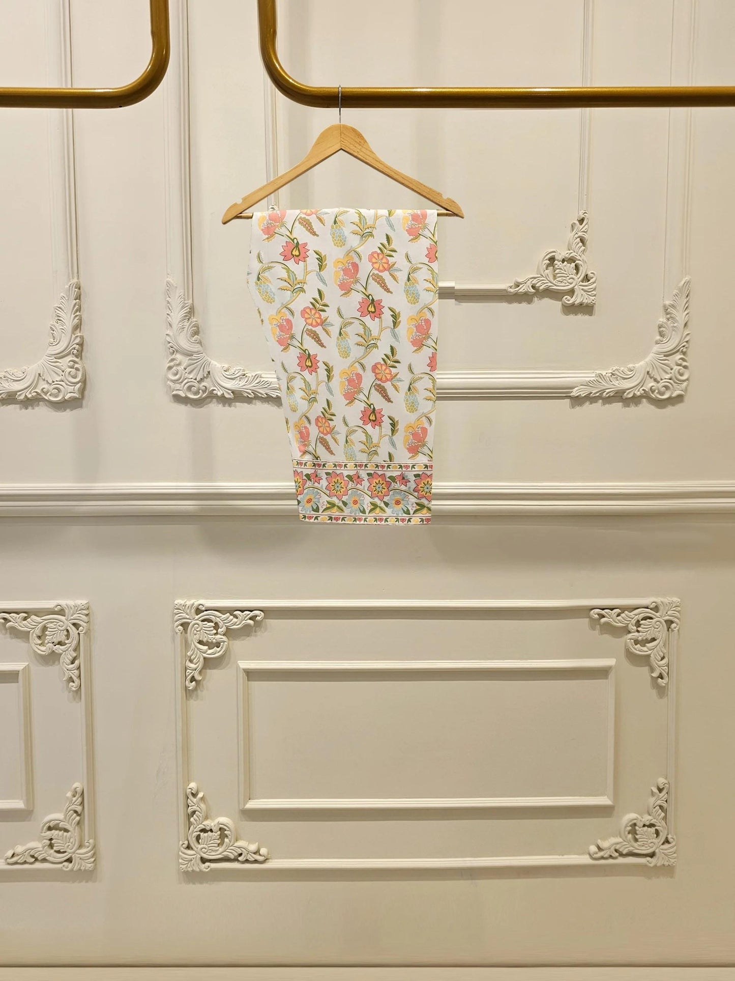 Aghanoor 2 piece - Digital Printed Embroidered Summer Lawn Suit - (Size- Large, Medium, Small)