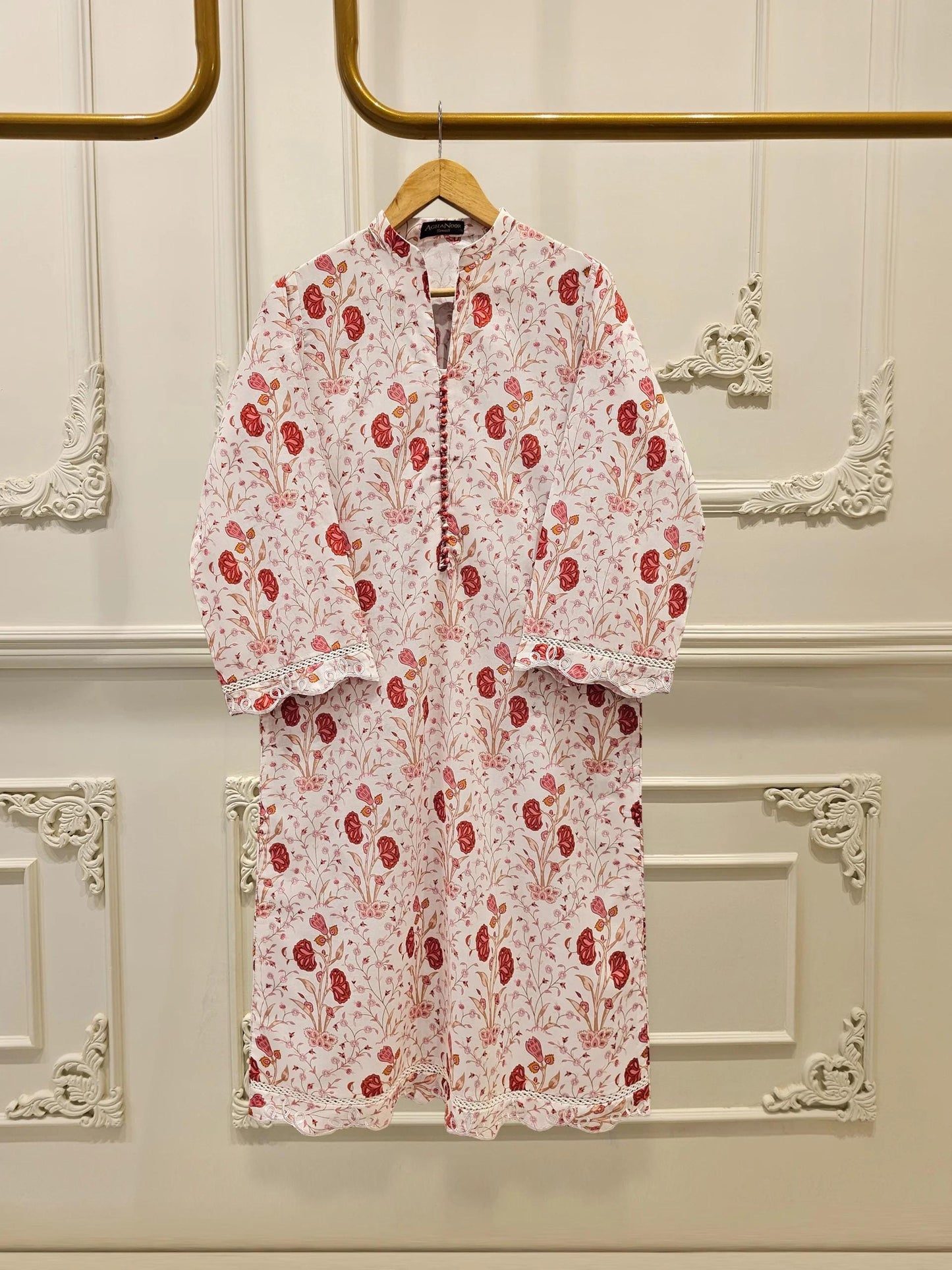 Aghanoor 2 piece - Printed Lawn Suit