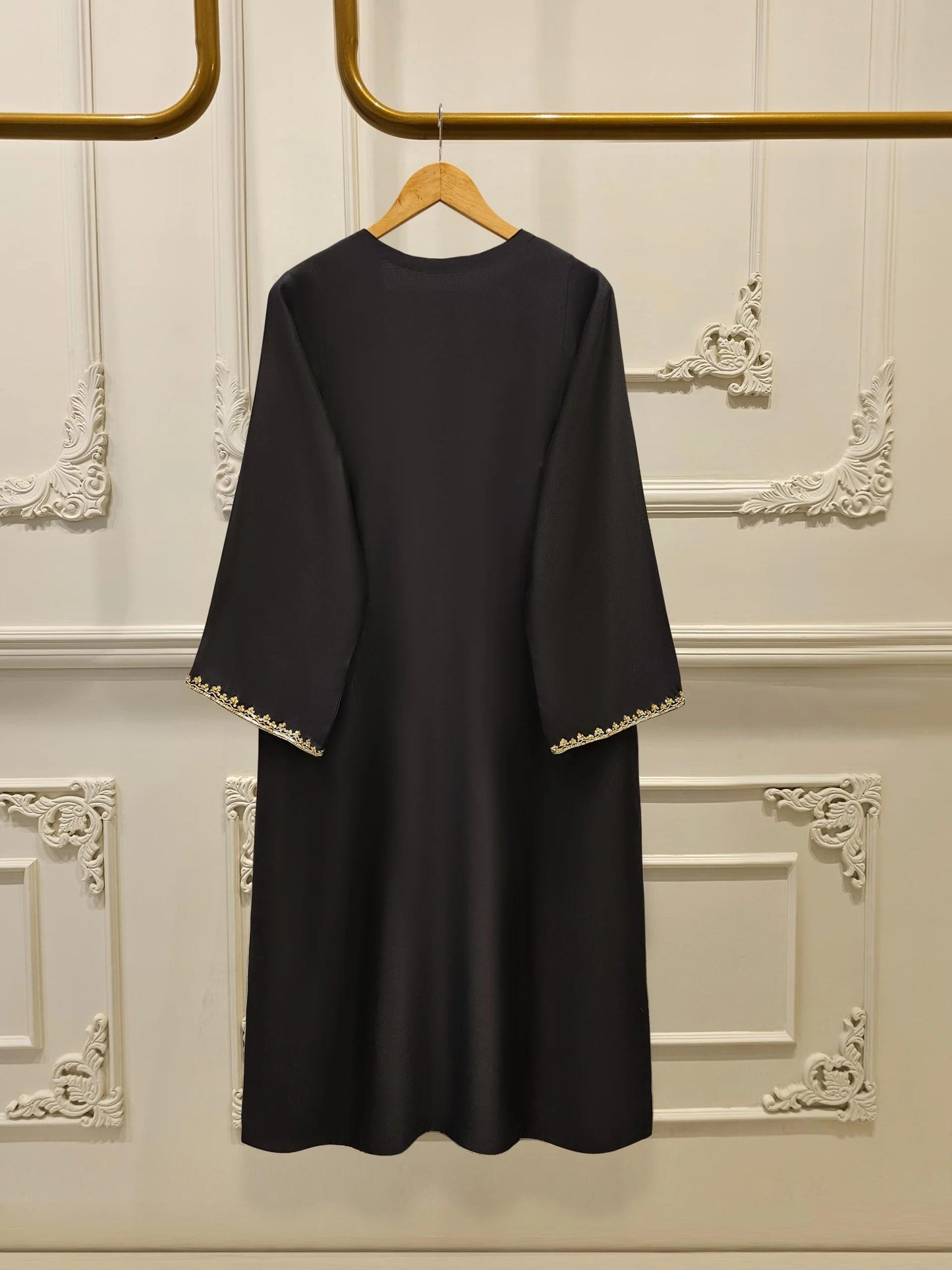 Aghanoor 3 Piece Pure Silk Embroidered Suit Size - Black - Chiffon Dupatta
