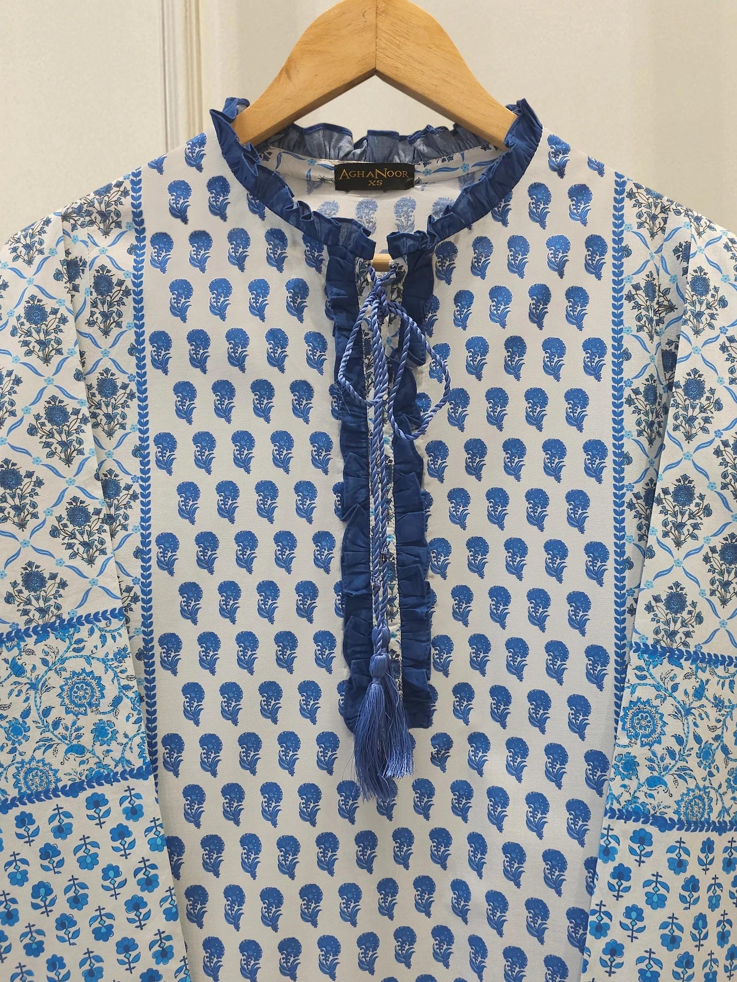 Agha Noor - Printed Summer Lawn Shirt