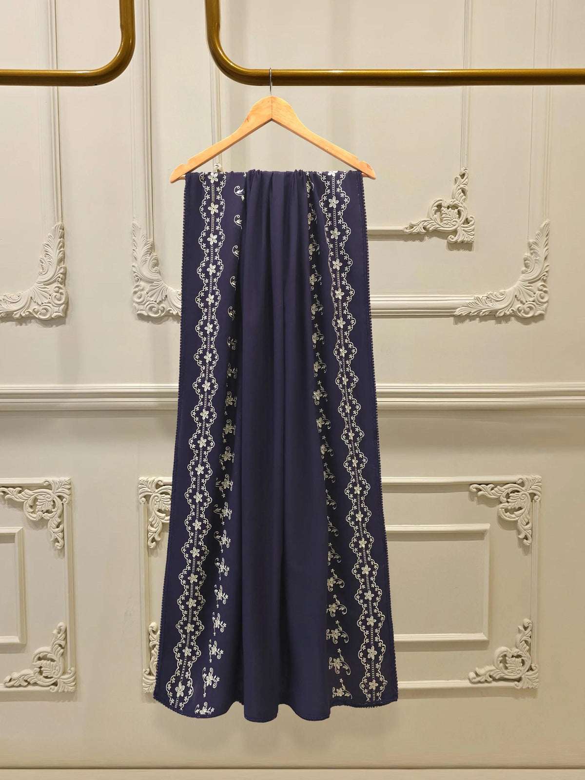Aghanoor 2 Piece Embroidered Lawn Suit - Kora Cotton Dupatta