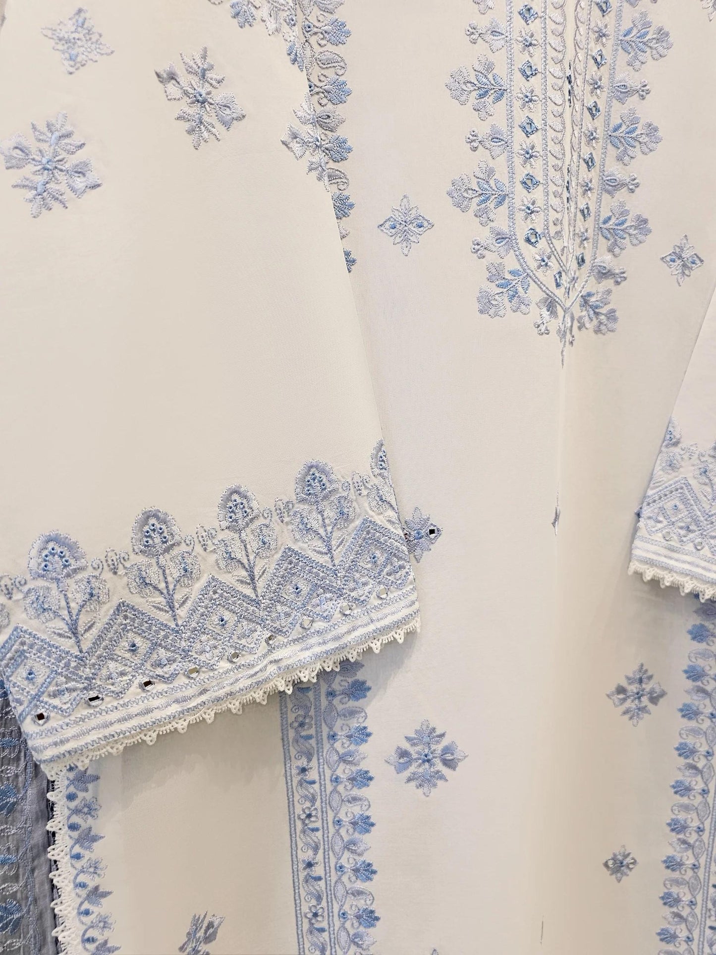 Aghanoor 2 Piece Embroidered Lawn Suit