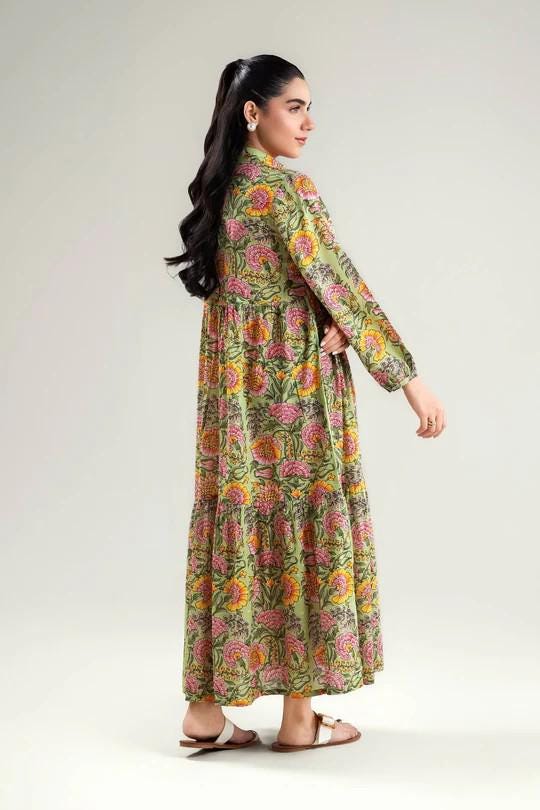 Maria.B  - Printed Brochia (100% Lawn) Dress