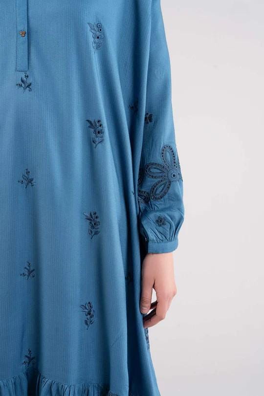 Maria.B  - Embroidered Ripstop Dress
