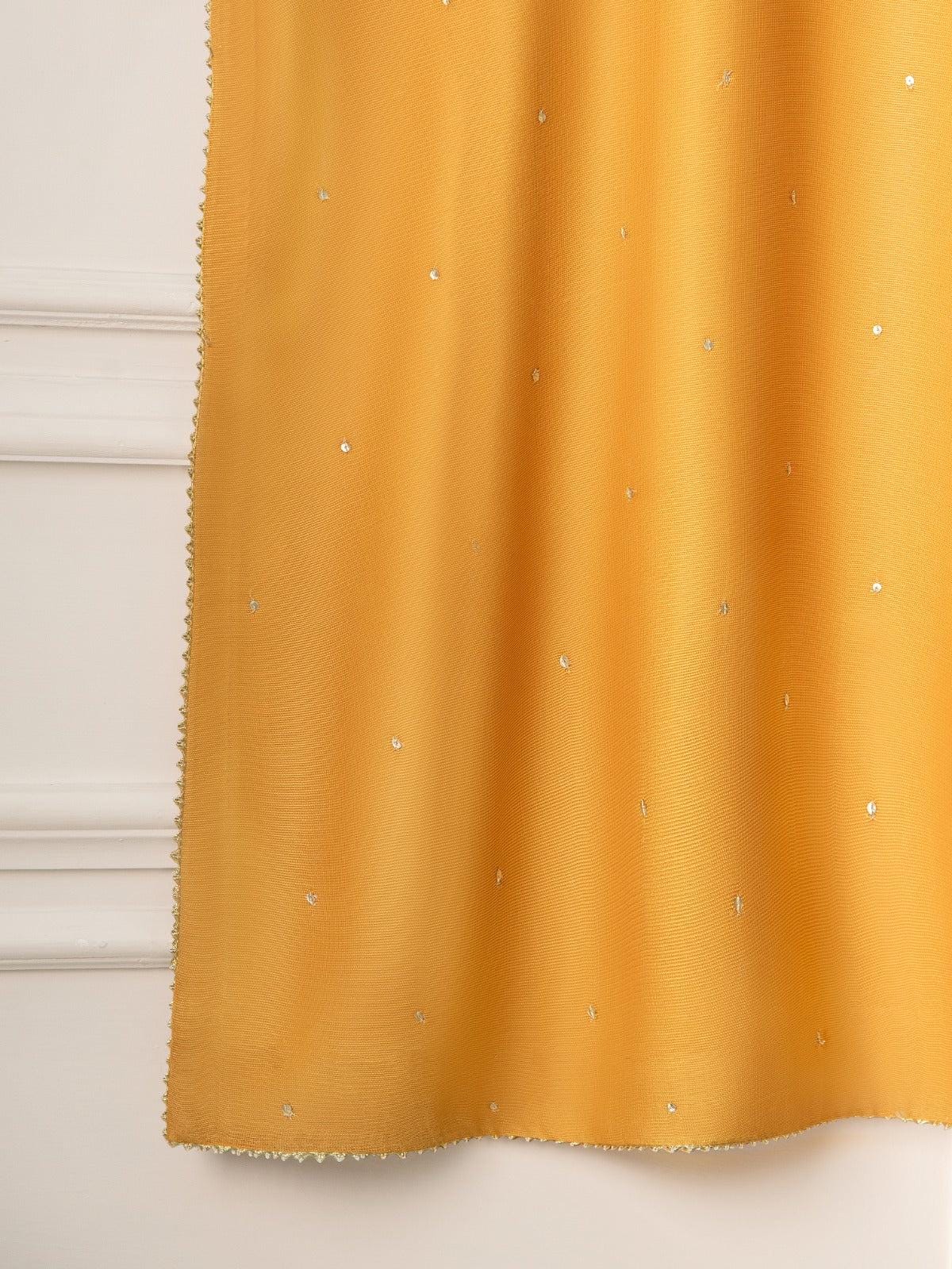 Agha noor 3 Piece Pure Cotton Net Embroidered Suit Size ( M) - Raw Silk Pants