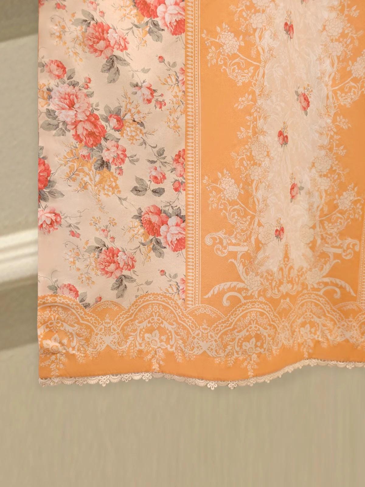 Aghanoor 2 piece - Digital Printed Lawn Suit - Chiffon Dupatta