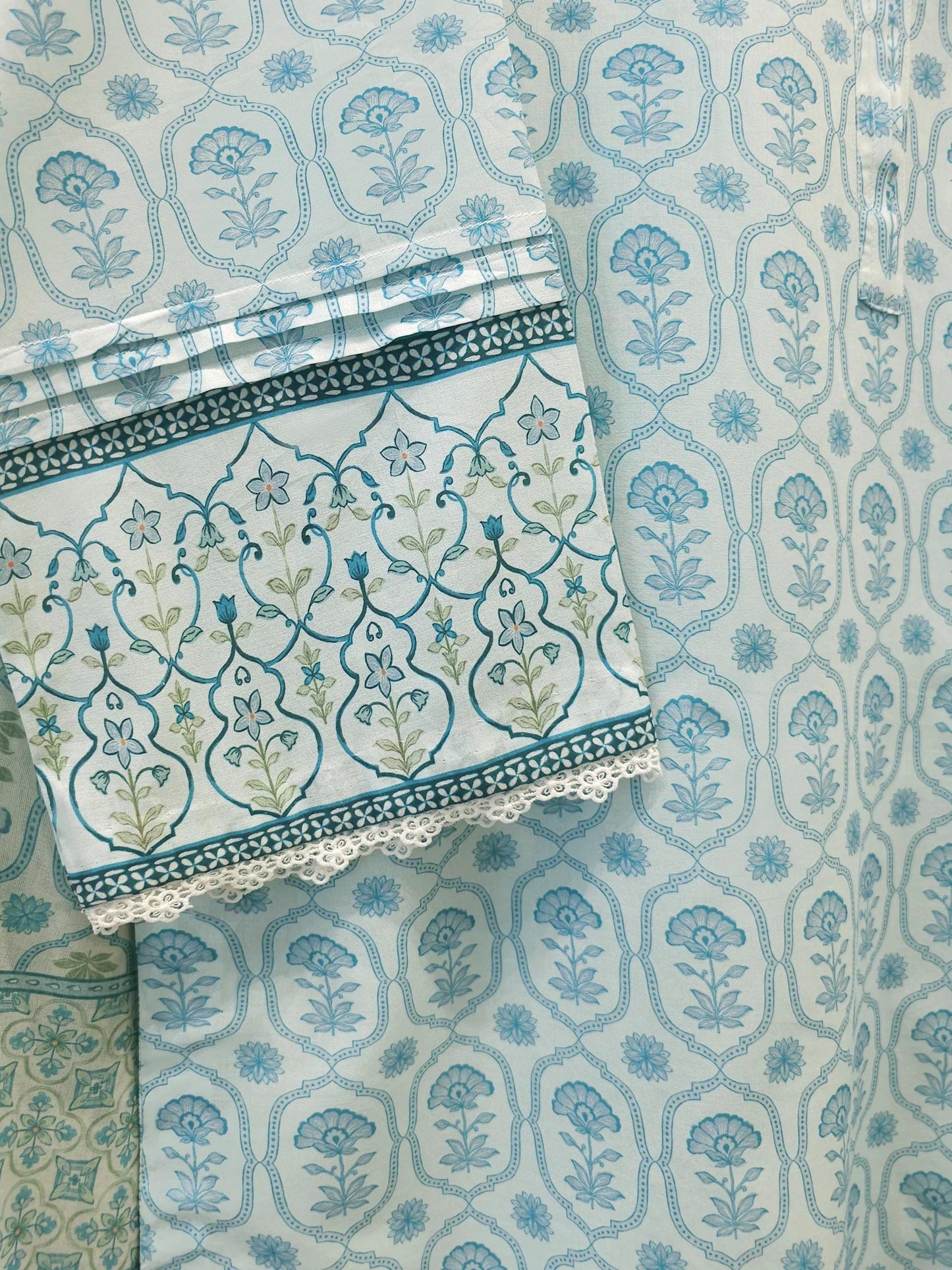 Agha noor 2 piece - Digital Printed Lawn Suit