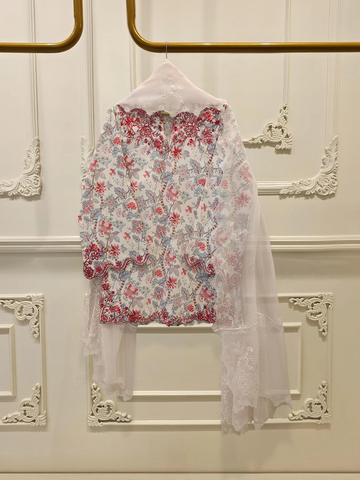 Aghanoor 2 piece - Digital Printed Lawn Suit Without Dupatta