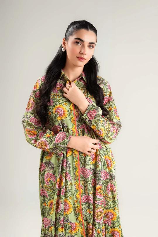 Maria.B  - Printed Brochia (100% Lawn) Dress