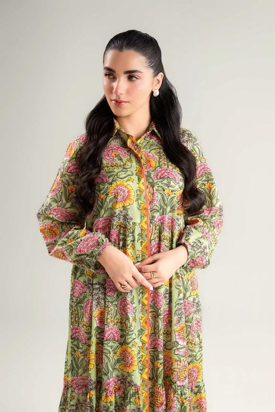 Maria.B  - Printed Brochia (100% Lawn) Dress