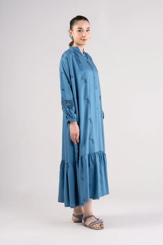 Maria.B  - Embroidered Ripstop Dress