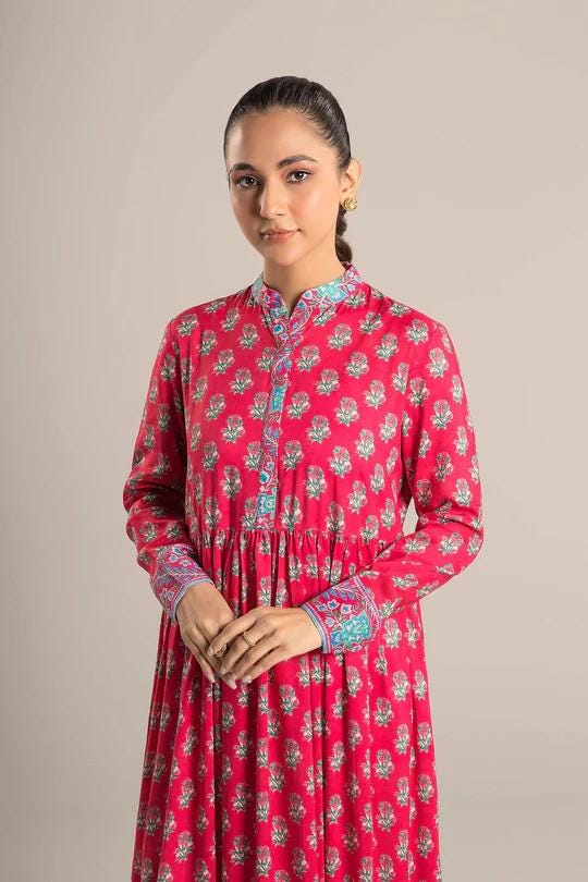 Maria.B  - Printed Arabic Lawn Dress