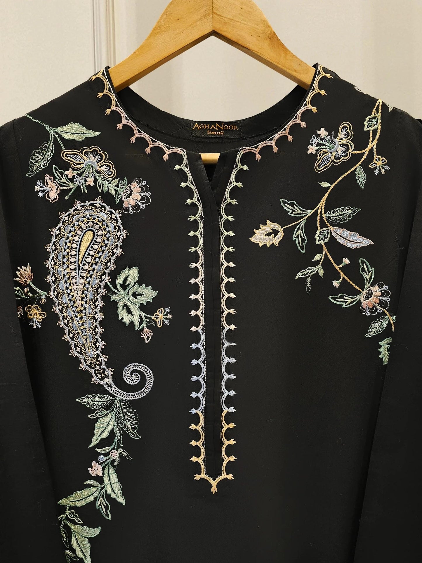 Agha Noor 2 piece - Pure Embroidered Lawn Suit