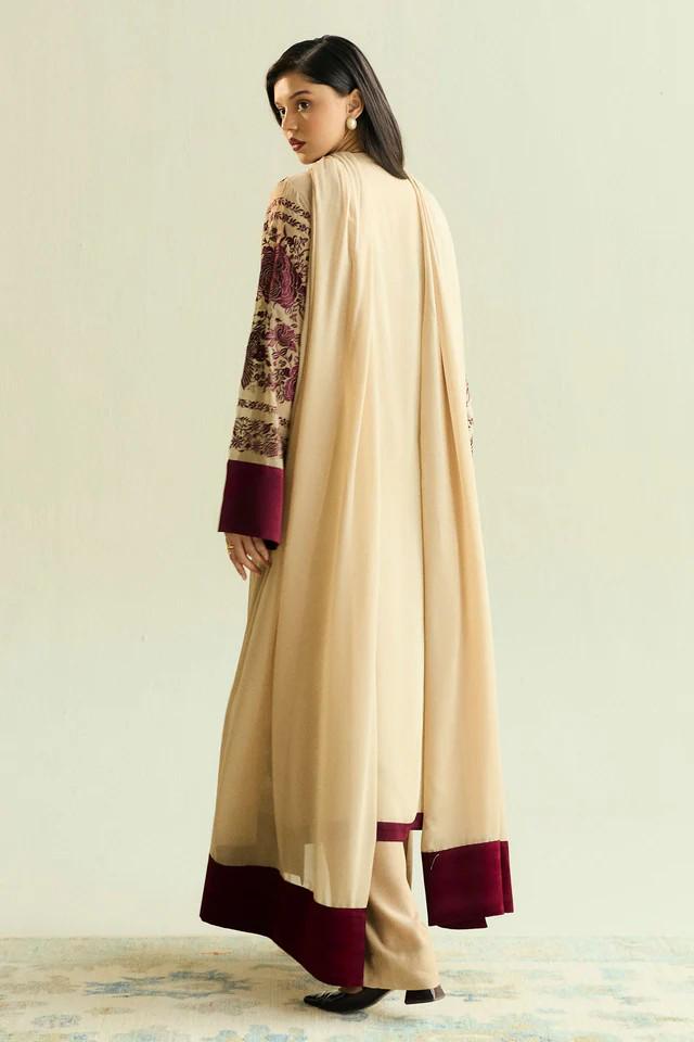 3 piece Ready to Wear Designer Chiffon, Georgette and Raw Silk
