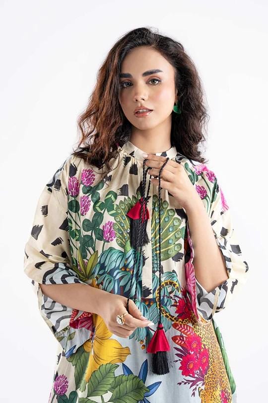 Maria B. - 2 Piece Printed Lawn Suit