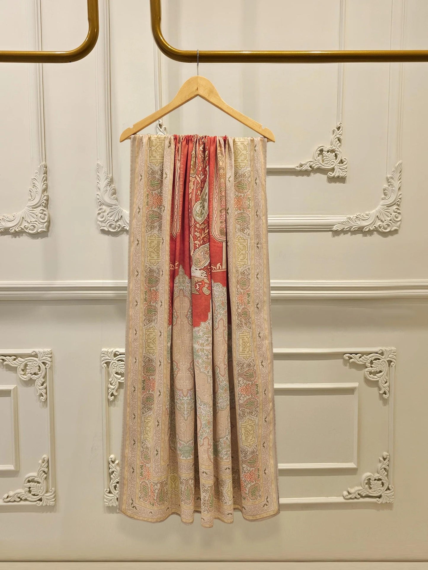 Agha Noor 3 piece - Embroidered Lawn Suit