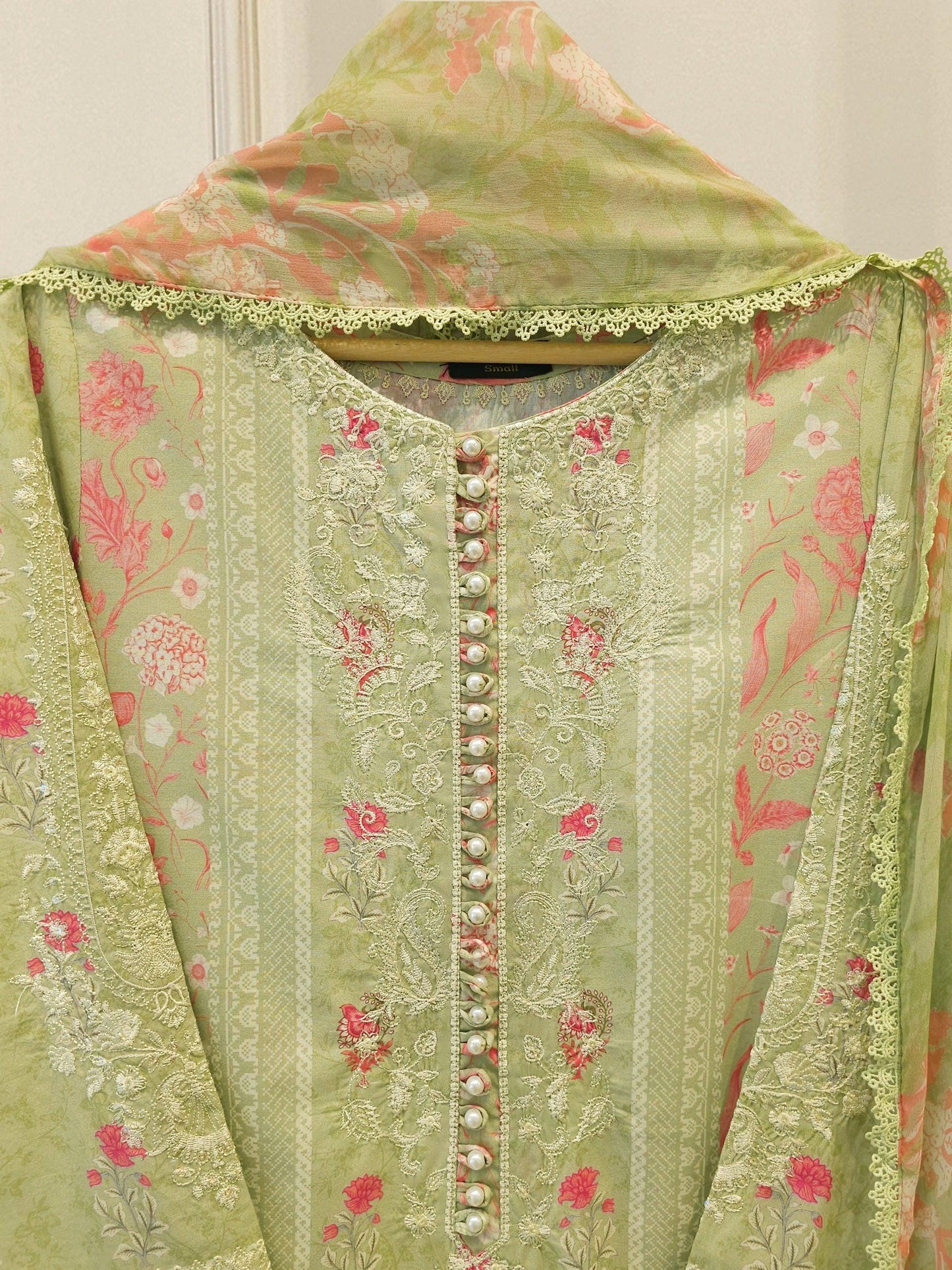 Printed Lawn Suit - 2 Piece Aghanoor - Chiffon Dupatta
