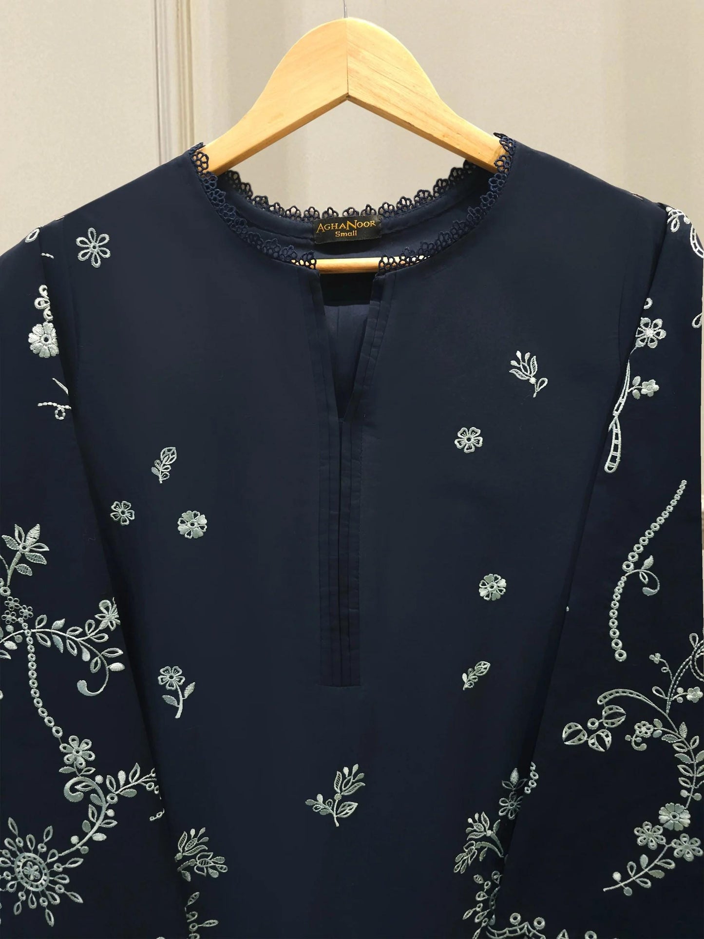 Embroidered Lawn Suit - Aghanoor 2 piece