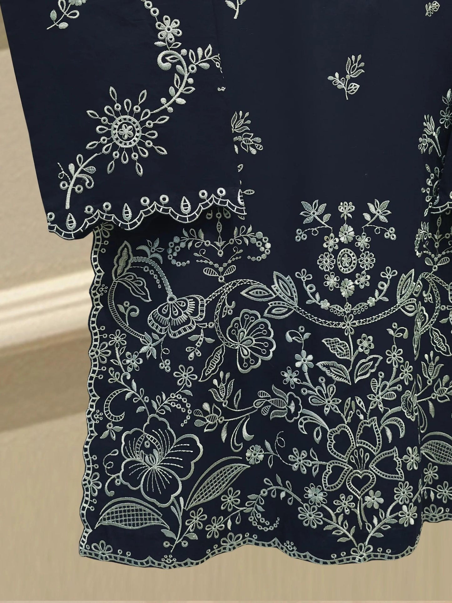 Embroidered Lawn Suit - Aghanoor 2 piece
