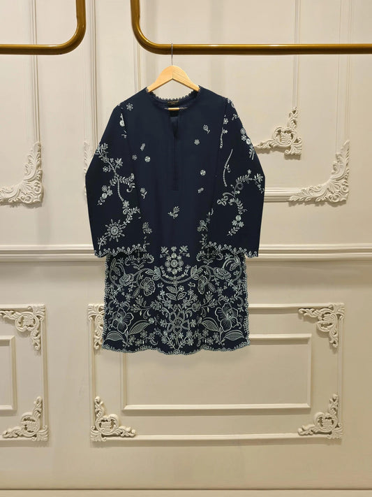 Embroidered Lawn Suit - Aghanoor 2 piece